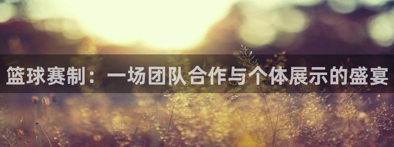  意昂2体育在线平台登录：篮球赛制：一场团队合作与个体展示的盛
