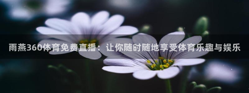 咪咕视频免费版：雨燕360体育免费直播：让你随时随地享受体育乐趣与娱乐